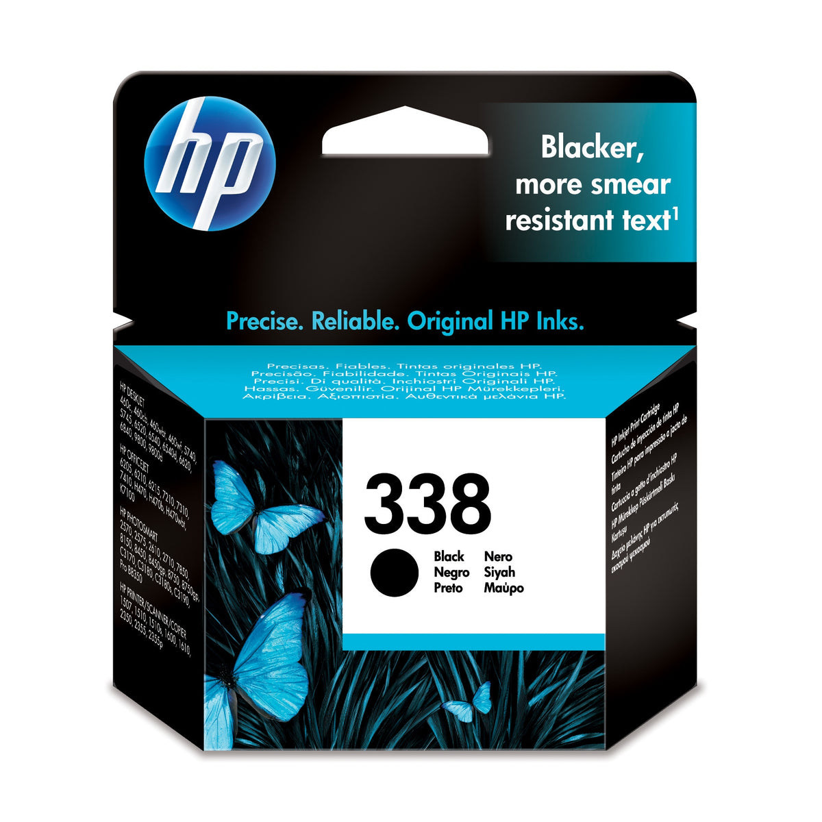 Cartridge HP C8765EE, 338, černá