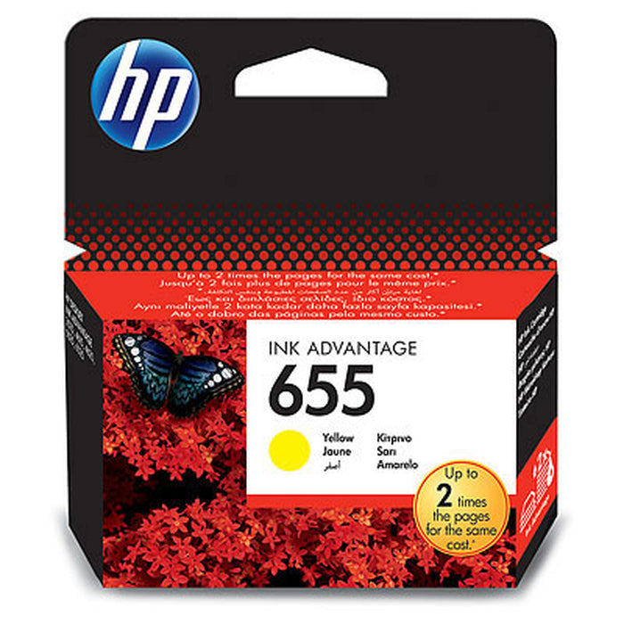 Cartridge HP CZ112AE, 655, žlutá