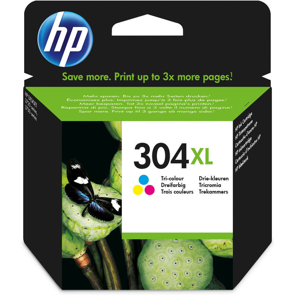 Levně Cartridge HP N9K07AE, 304XL, Tri-color