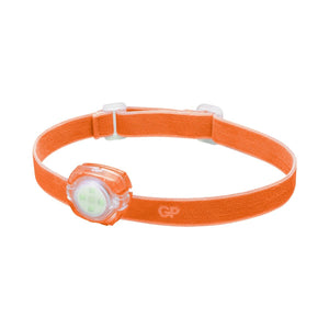 Čelovka GP CH31, LED, 2xCR2025, oranžová