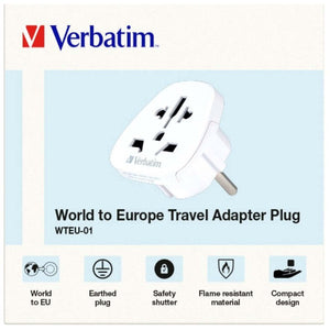 Cestovní adaptér VERBATIM WTEU-01 World to Europe