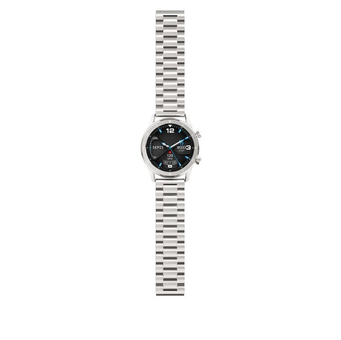 Chytré hodinky Aligator Watch Pro, 3x řemínek, stříbrná POUŽITÉ