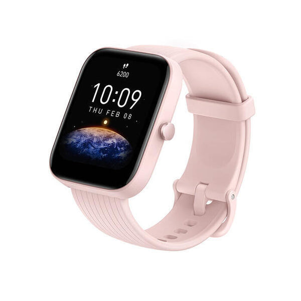 Levně Chytré hodinky Amazfit Bip 3 Pro, růžová