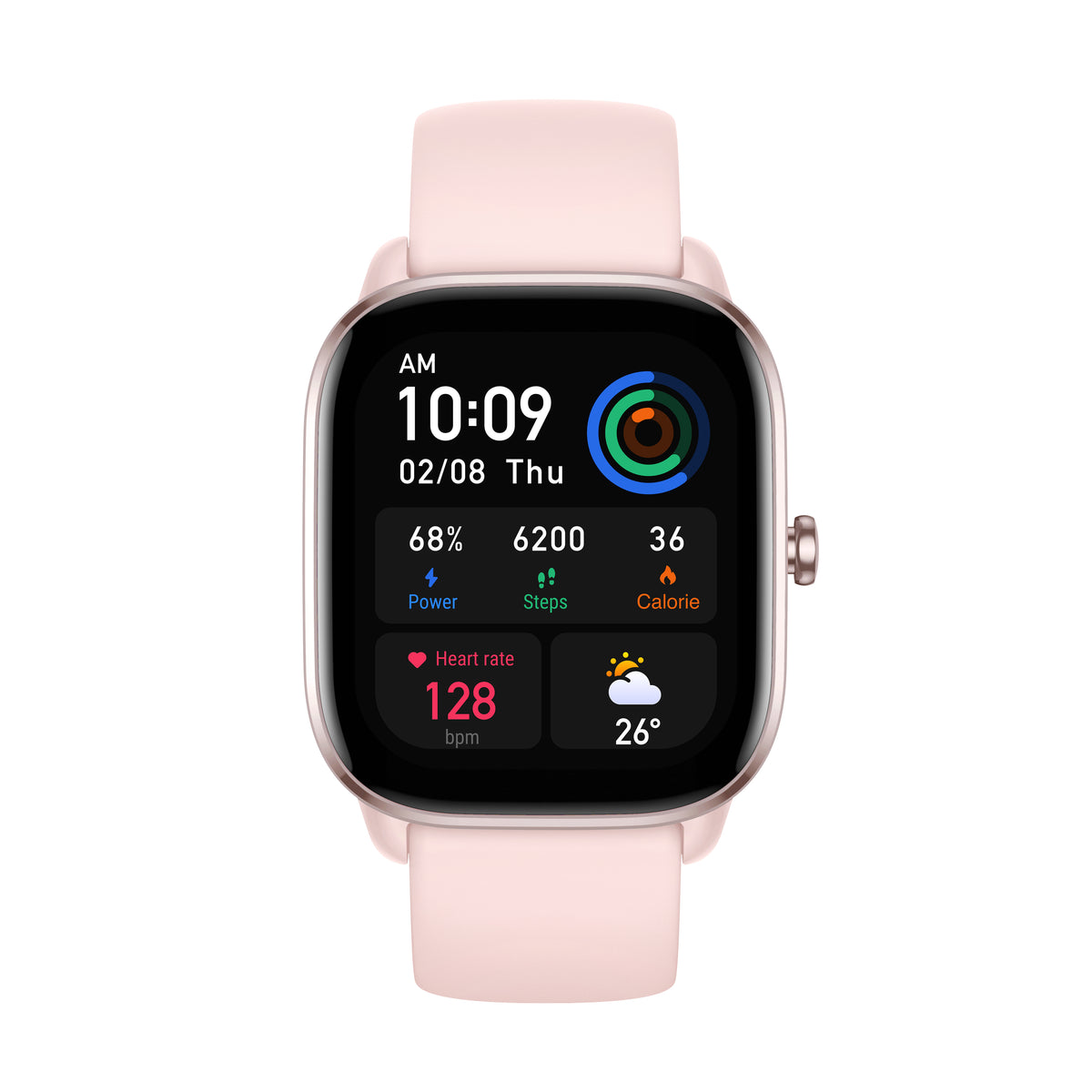 Chytré hodinky Amazfit GTS 4 mini, růžová