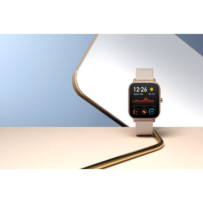Chytré hodinky Amazfit GTS, zlatá