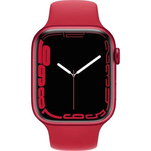 Chytré hodinky Apple Watch S7 LTE 45mm, červená