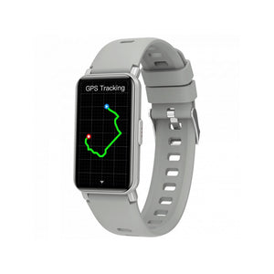 Chytré hodinky Armodd Silentband 3 GPS, stříbrná