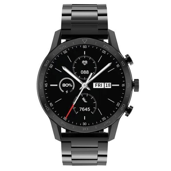 Chytré hodinky ARMODD Silentwatch 4 Pro, kovový řemínek, černá