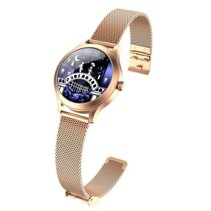 Chytré hodinky Deveroux KW 10 Pro, zlatá POUŽITÉ, NEOPOTŘEBENÉ ZB