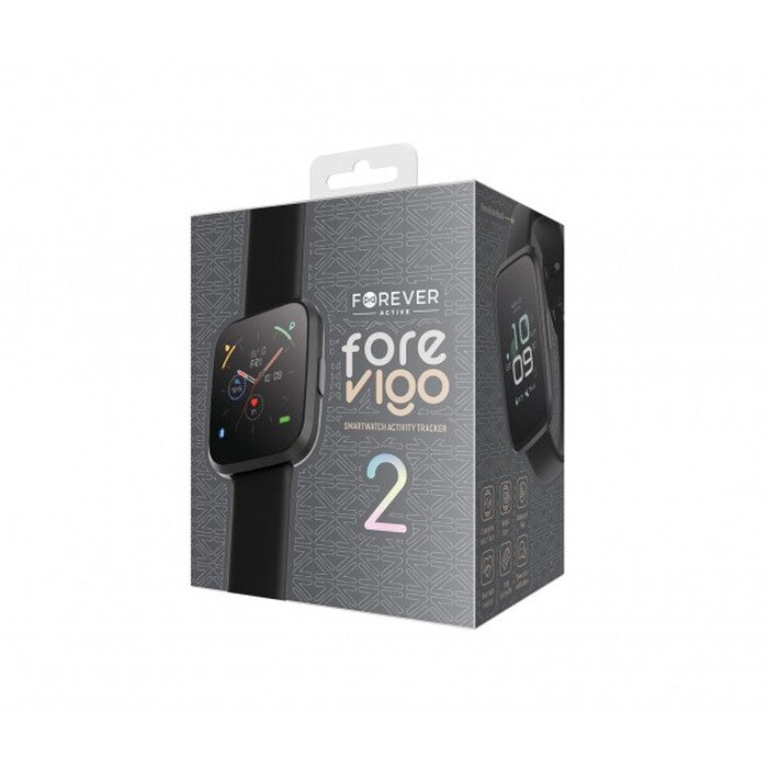 Chytré hodinky Forever ForeVigo 2 SW-310, černá