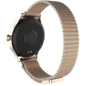 Chytré hodinky Forever Icon AW-100, zlatá VADA VZHLEDU, ODĚRKY
