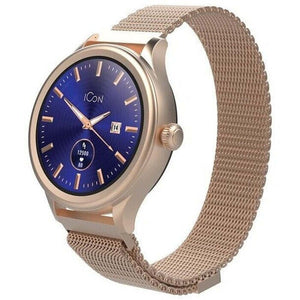 Chytré hodinky Forever Icon AW-100, zlatá VADA VZHLEDU, ODĚRKY