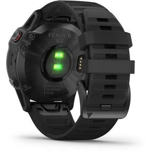 Chytré hodinky Garmin Fenix 6 Pro Glass, černá + Voucher