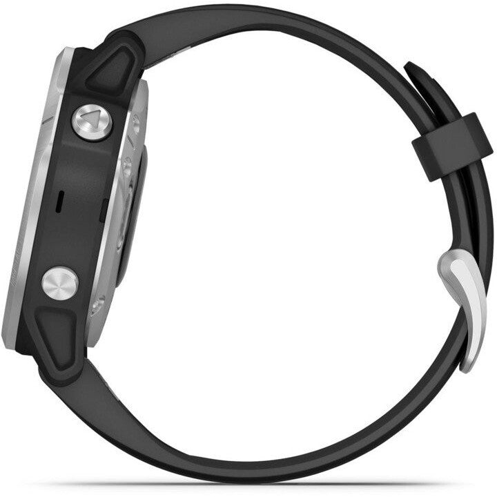 Chytré hodinky Garmin Fenix 6S Glass, černá/stříbrná