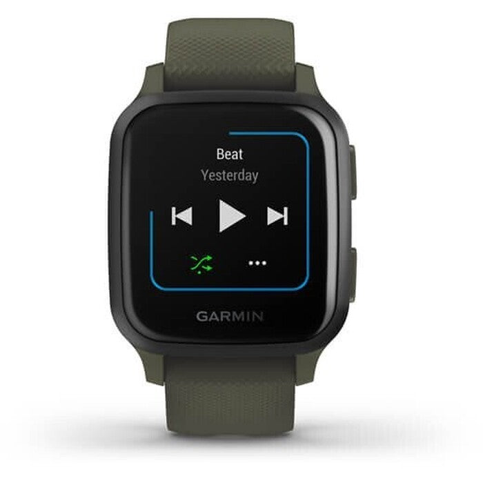 Chytré hodinky Garmin Venu SQ Music, zelená