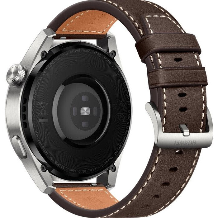 Chytré hodinky Huawei Watch 3 Pro, hnědá