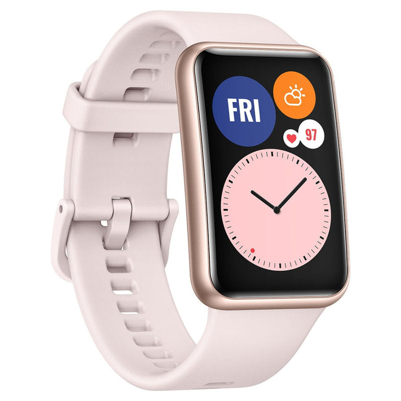 Chytré hodinky Huawei Watch Fit, růžová