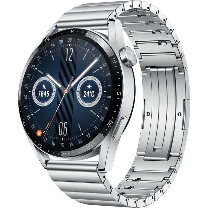 Chytré hodinky Huawei Watch GT 3 46 mm, nerezová