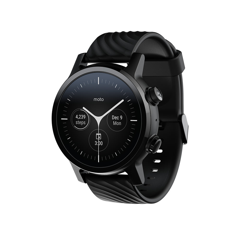 Chytré hodinky Motorola 360 3. generace, černá POUŽITÉ, NEOPOTŘEB