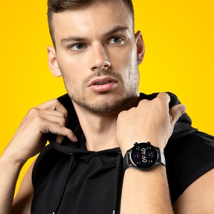 Chytré hodinky Niceboy Watch GTR, černá