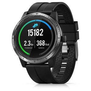 Chytré hodinky Niceboy X-Fit Coach GPS, černá