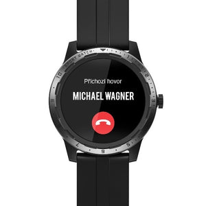 Chytré hodinky Niceboy X-Fit Coach GPS, černá