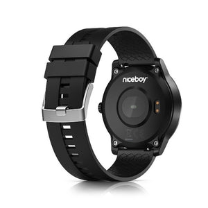 Chytré hodinky Niceboy X-Fit Coach GPS, černá