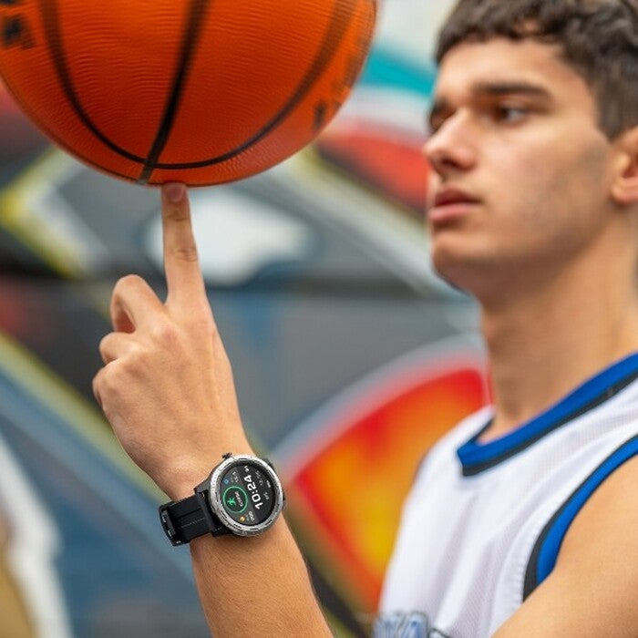Chytré hodinky Niceboy X-Fit Coach GPS, černá