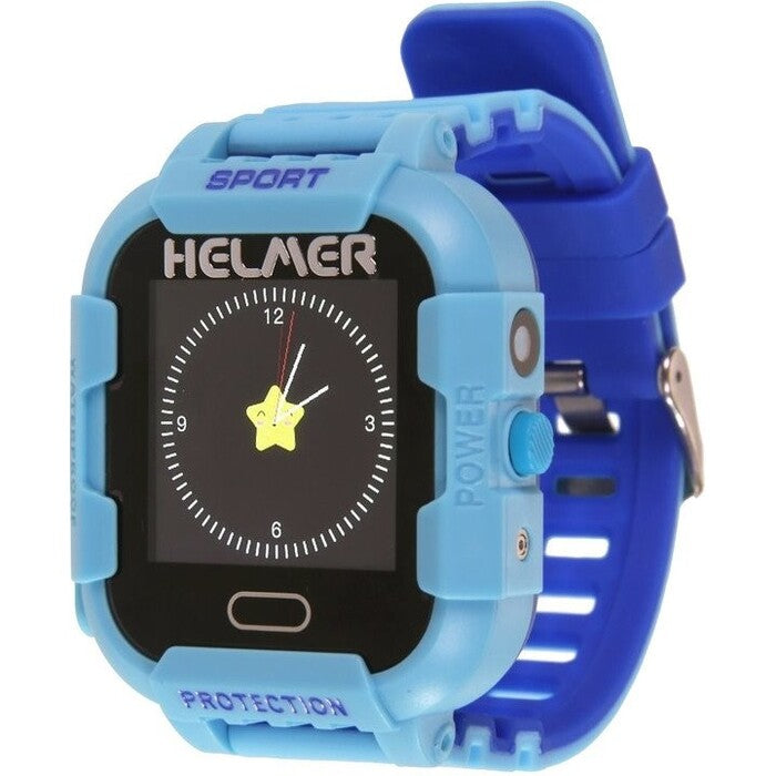 Dětské chytré hodinky Helmer LK 708 s GPS lokátorem,modrá
