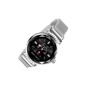Chytré hodinky Smartomat Sparkband, stříbrná POUŽITÉ, NEOPOTŘEBEN