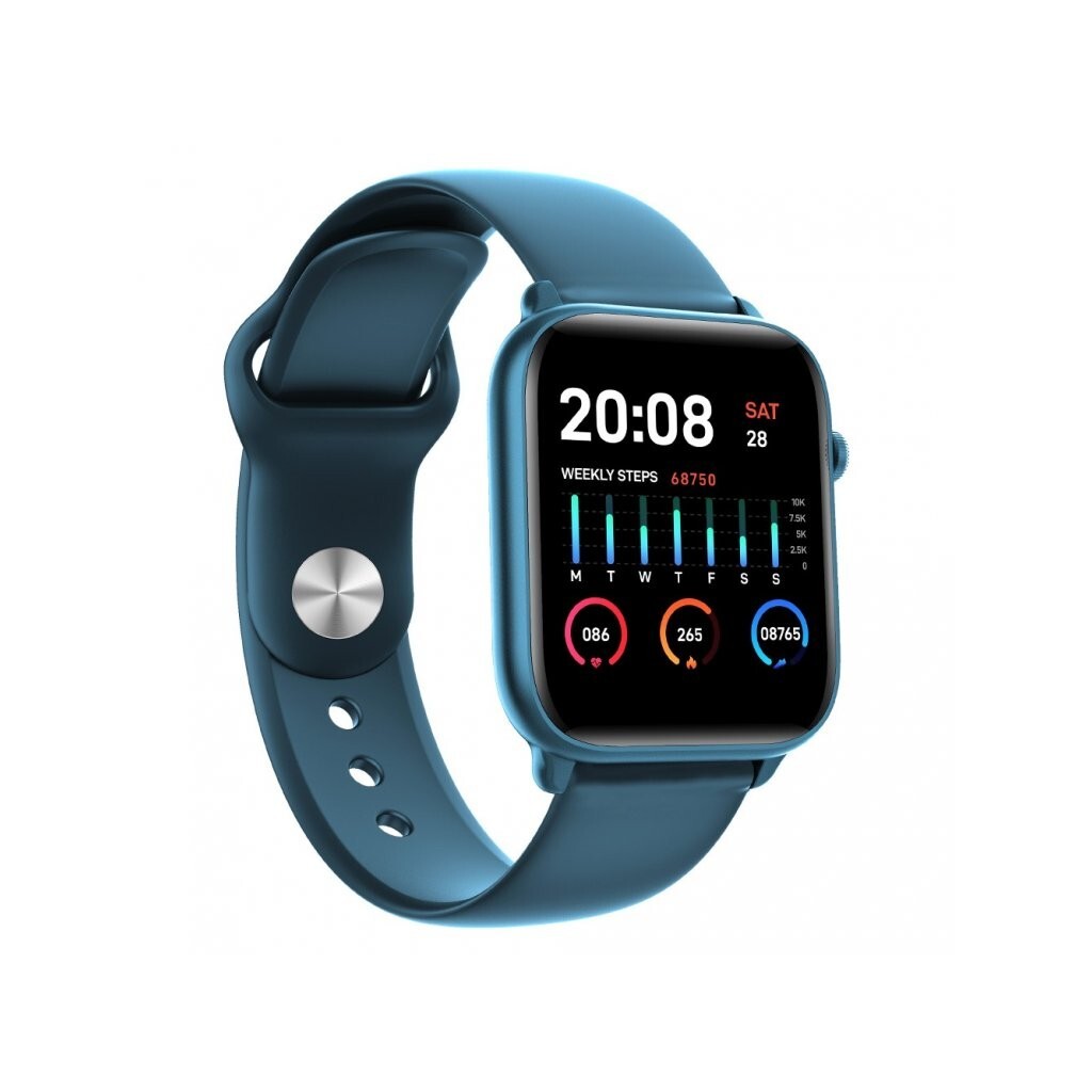 Chytré hodinky Smartomat Squarz 8 Pro, modrá POUŽITÉ, NEOPOTŘEBEN