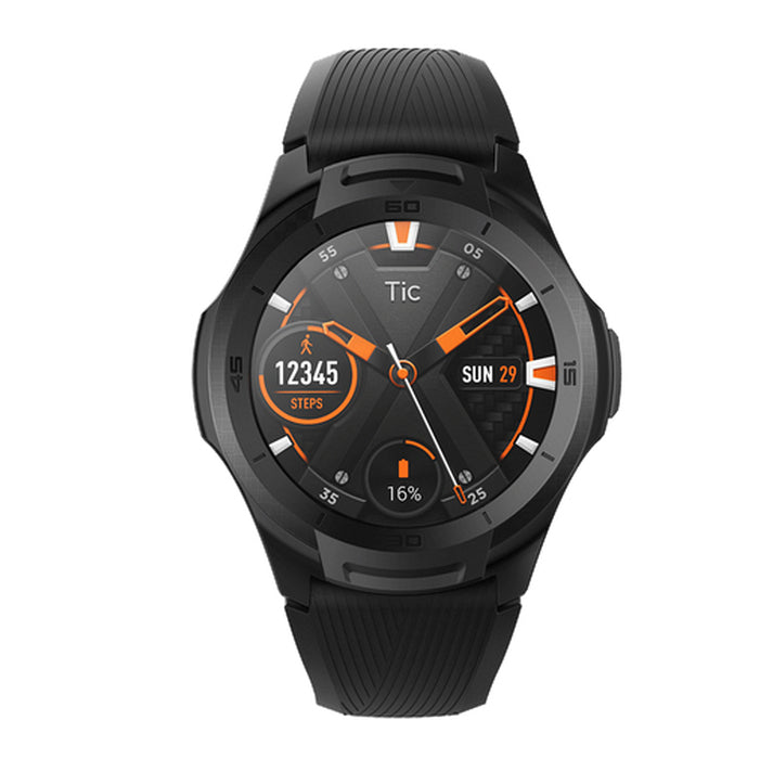 Chytré hodinky TicWatch S2, černá