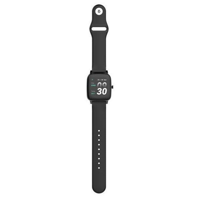 Chytré hodinky Vivax Life Fit, silikonový řemínek, černá
