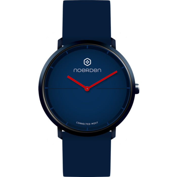 Chytré hybridní hodinky Noerden Life 2, modrá
