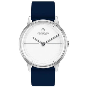 Chytré hybridní hodinky Noerden Mate 2, modrá