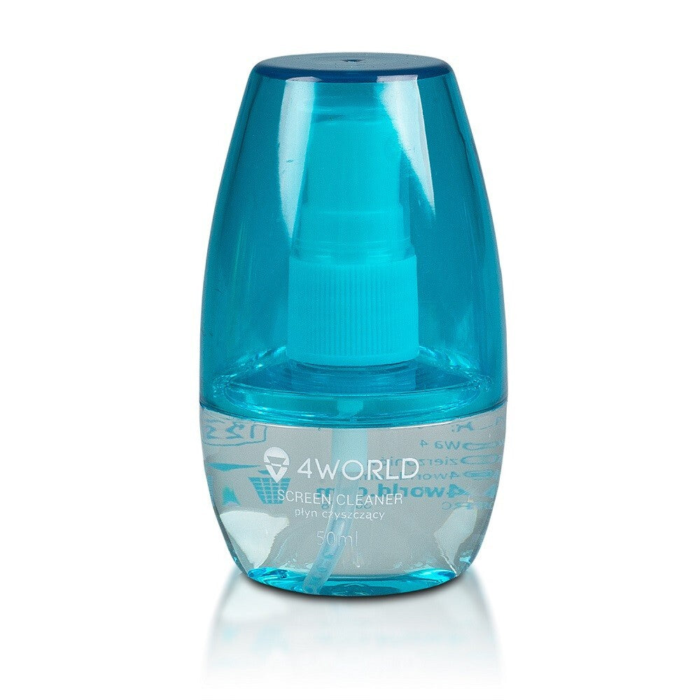 Čistící gel 4World + hadřík BLUE, 50ml