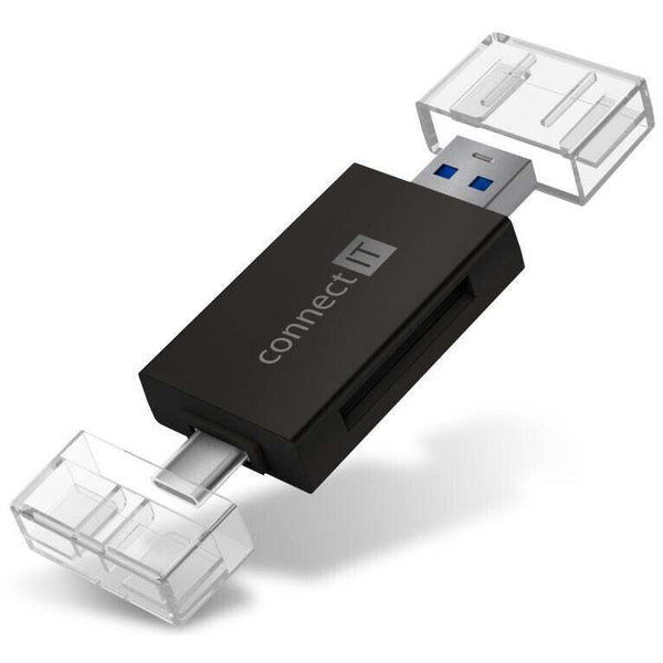 Levně CONNECT IT USB-C/USB-A čtečka karet