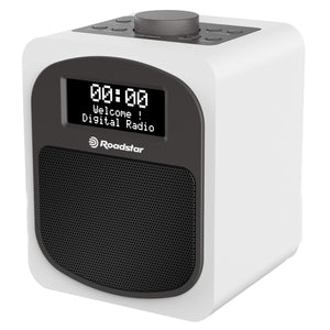 Retro rádio Roadstar HRA-600D, bílé