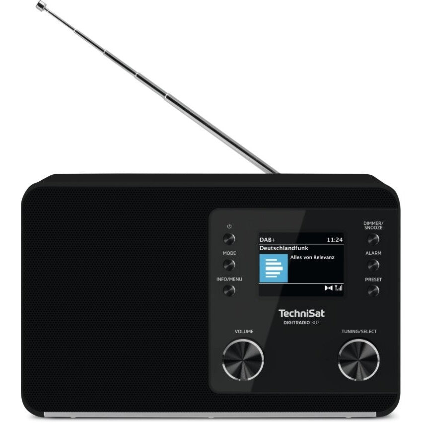 DAB rádio TechniSat DIGITRADIO 307, černé