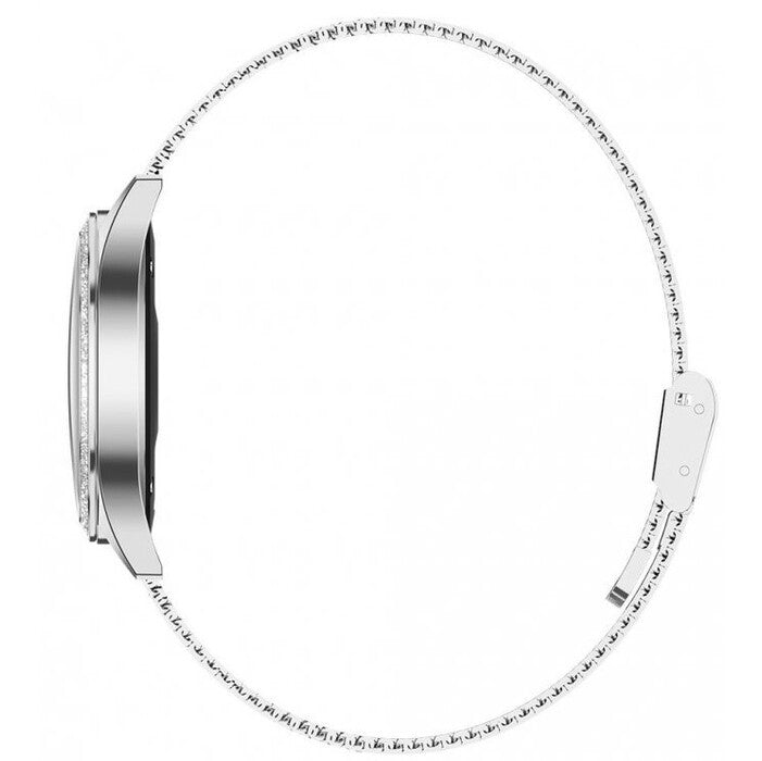 Dámské chytré hodinky Armodd Candywatch Crystal, stříbrná