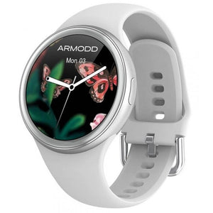 Chytré hodinky ARMODD Wristcandy 2, stříbrná