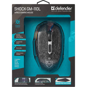 Defender Shock GM-110L herní optická myš