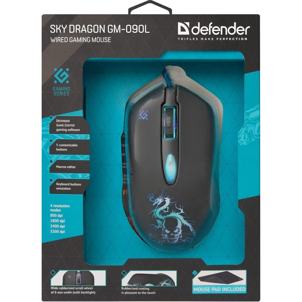 Defender Sky Dragon GM-090L herní optická myš