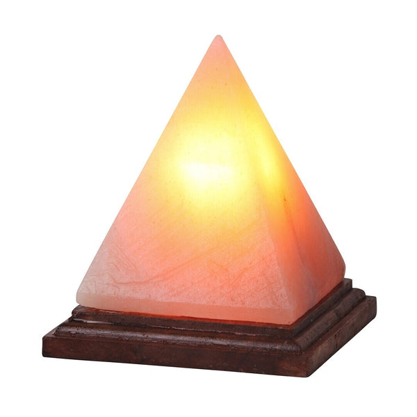 Levně Dekorativní solná lampa Rabalux 4096, tvar pyramidy