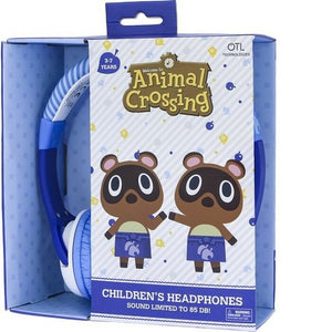 Dětská sluchátka přes hlavu Animal Crossing Tommy & Timmy