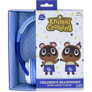 Dětská sluchátka přes hlavu Animal Crossing Tommy & Timmy