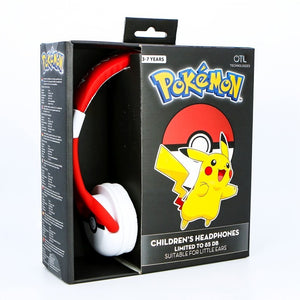 Dětská sluchátka přes hlavu OTL Pokemon Pokeball