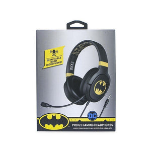 Dětska sluchátka s mikrofonem OTL Pro G1 Batman