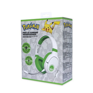 Dětska sluchátka s mikrofonem Pro G1 Pokemon Pokeball