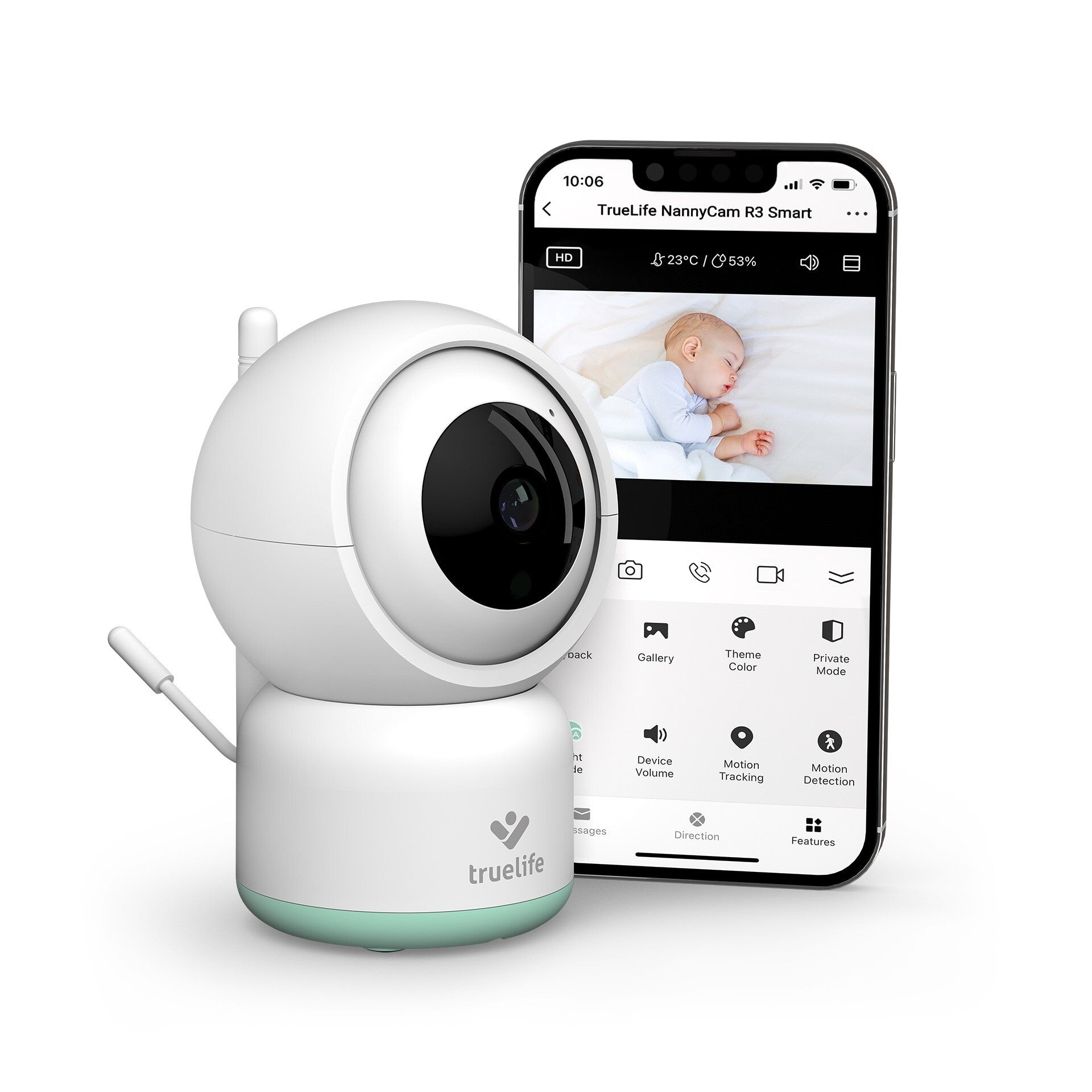 Digitální video chůvička TrueLife NannyCam R3 Smart